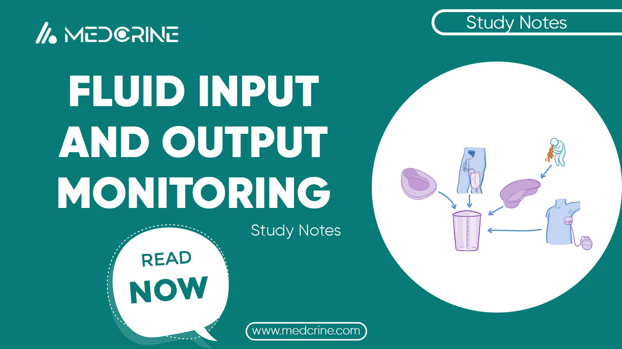 Fluid Input and Output Monitoring