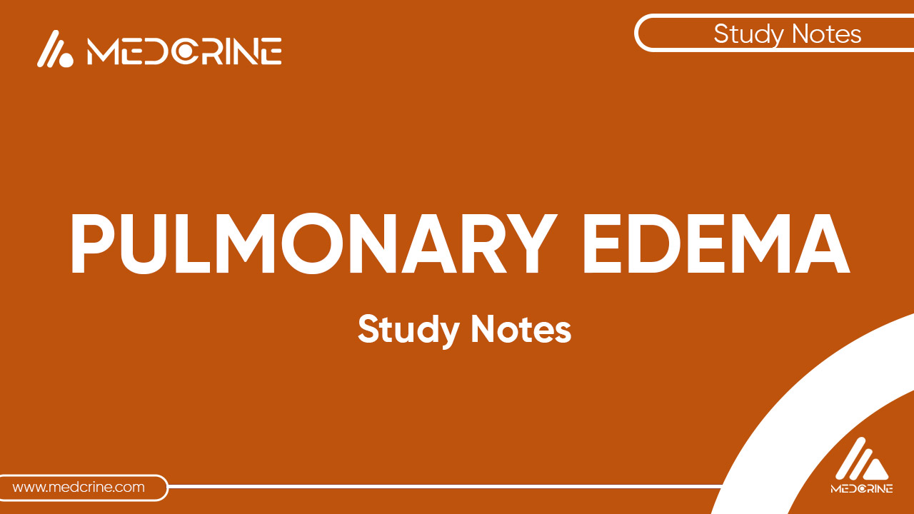 Pulmonary edema: Signs and Treatment Guidelines thumbnail